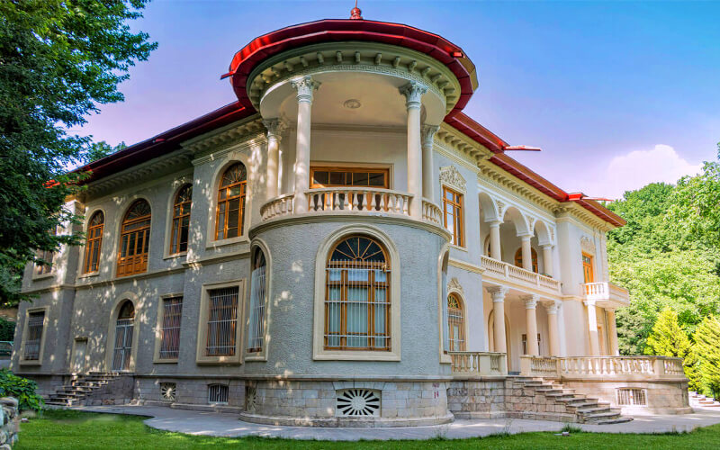 هلیشات کل کاخ نیاوران و پوشش کامل تصویربرداری هوایی کاخ سعد آباد 